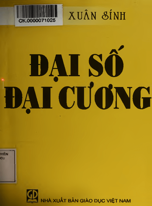 Đại Số Đại Cương – Web Tải Tài Liệu Số Học Liệu Số Miễn Phí