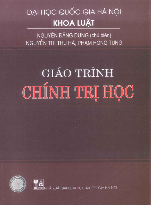 Giáo Trình Chính Trị Học – Tài Liệu Học Tập Ebooks PDF