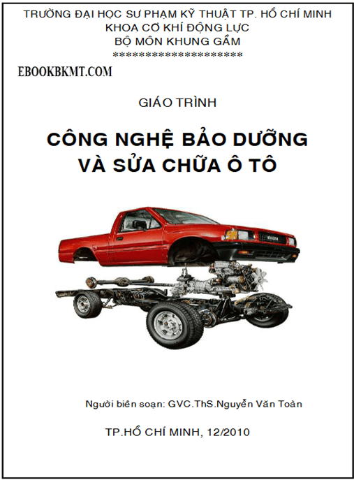 Giáo Trình Công Nghệ Bảo Dưỡng Và Sửa Chữa Ô Tô