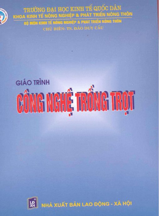 Giáo Trình Công Nghệ Trồng Trọt – Tài Liệu Học Tập Ebooks PDF