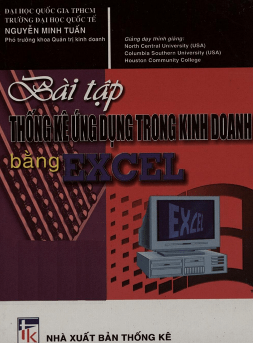 Bài Tập Thống Kê Ứng Dụng Trong Kinh Doanh Bằng Excel – Tài Liệu Học Tập Ebooks PDF