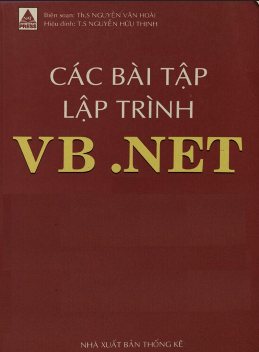 Các Bài Tập Lập Trình VB .Net – Tài Liệu Học Tập Ebooks PDF