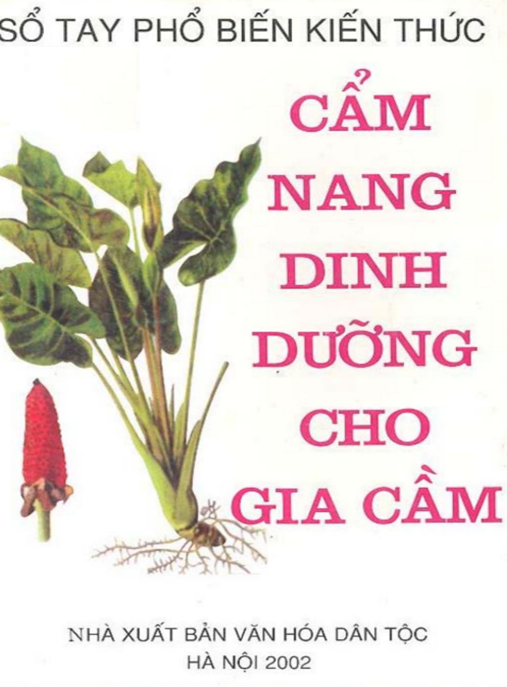 Tài Liệu Số Cẩm Nang Dinh Dưỡng Cho Gia Cầm