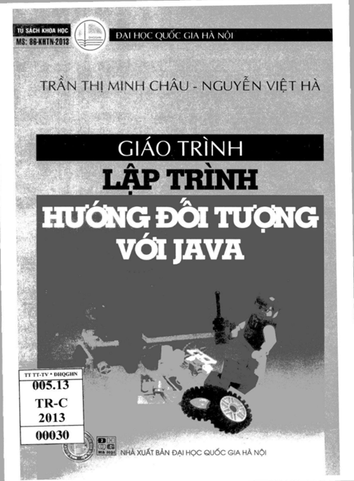 Tài Liệu Số Giáo Trình Lập Trình Hướng Đối Tượng Với Java