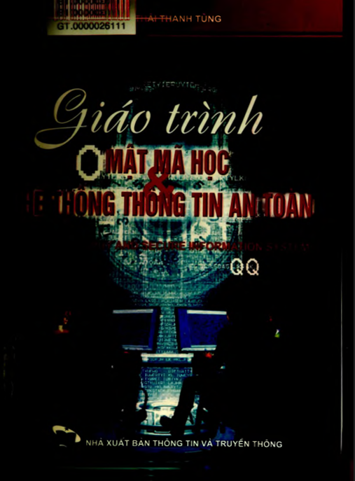 Tài Liệu Số Giáo Trình Mật Mã Học Và Hệ Thống Thông Tin An Toàn