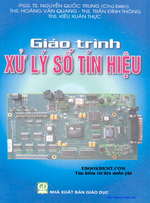 Tài Liệu Số Giáo Trình Sử Lý Số Tín Hiệu