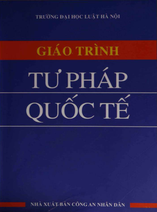 Tài Liệu Số Giáo Trình Tư Pháp Quốc Tế