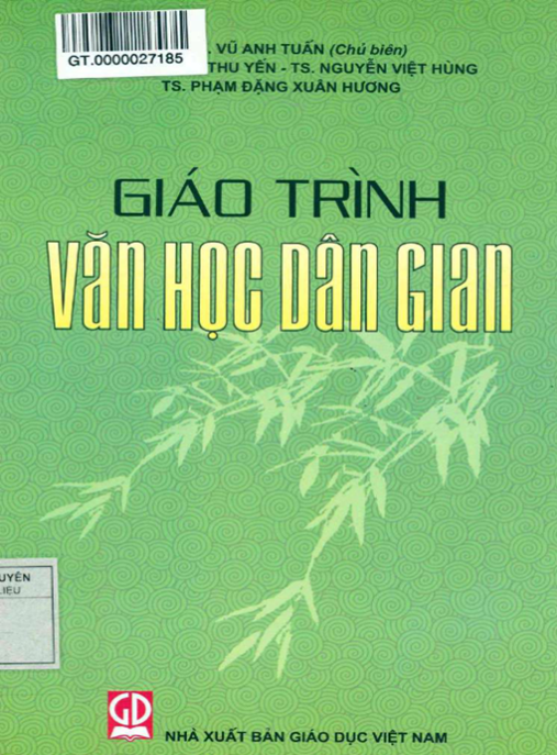 Tài Liệu Số Giáo Trình Văn Học Dân Gian