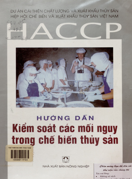 Tài Liệu Số HACCP Hướng Dẫn Kiểm Soát Mối Nguy Trong Chế Biến Thủy Sản