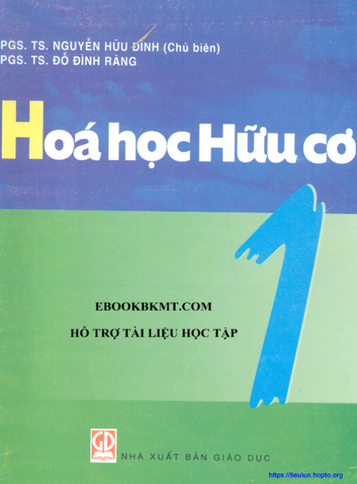 Tài Liệu Số Hóa Học Hữu Cơ Tập 1