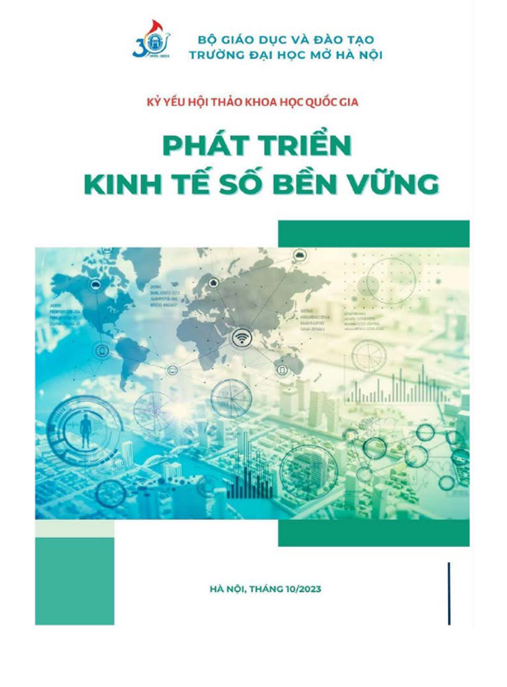 Tài Liệu Số Phát Triển Kinh Tế Số Bền Vững