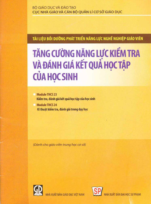 Tài Liệu Số Tăng Cường Năng Lực Kiểm Tra Và Đánh Giá Kết Quả Học Tập Của Học Sinh