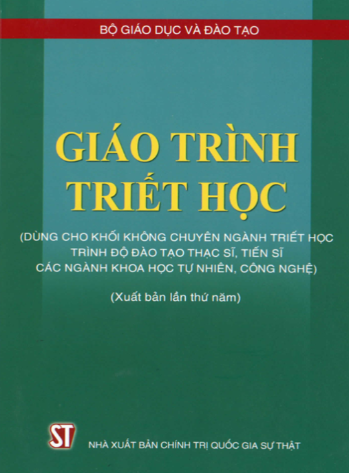 Tài Liệu Số Giáo Trình Triết Học