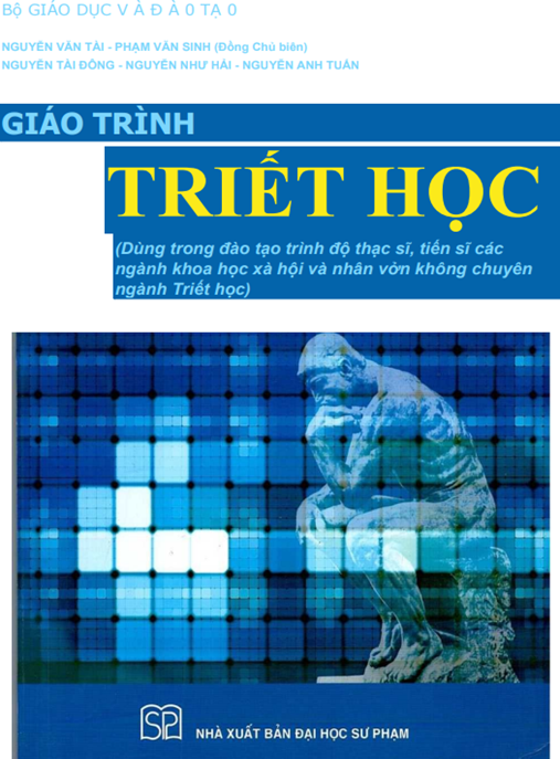 Tài Liệu Số Giáo Trình Triết Học