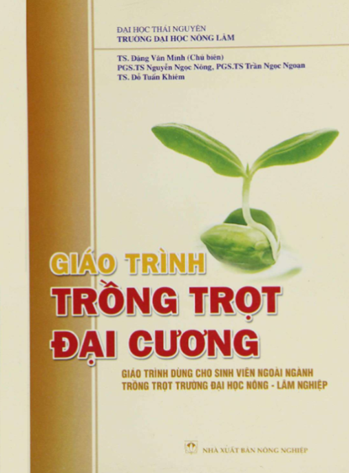 Tài Liệu Số Giáo Trình Trồng Trọt Đại Cương